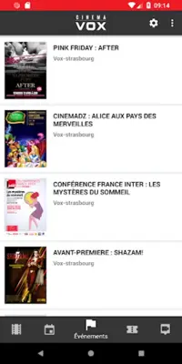 Cinéma Vox Strasbourg android App screenshot 0