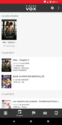 Cinéma Vox Strasbourg android App screenshot 2