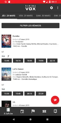 Cinéma Vox Strasbourg android App screenshot 3